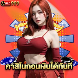 ipro999 คาสิโนถอนเงินได้ทันที